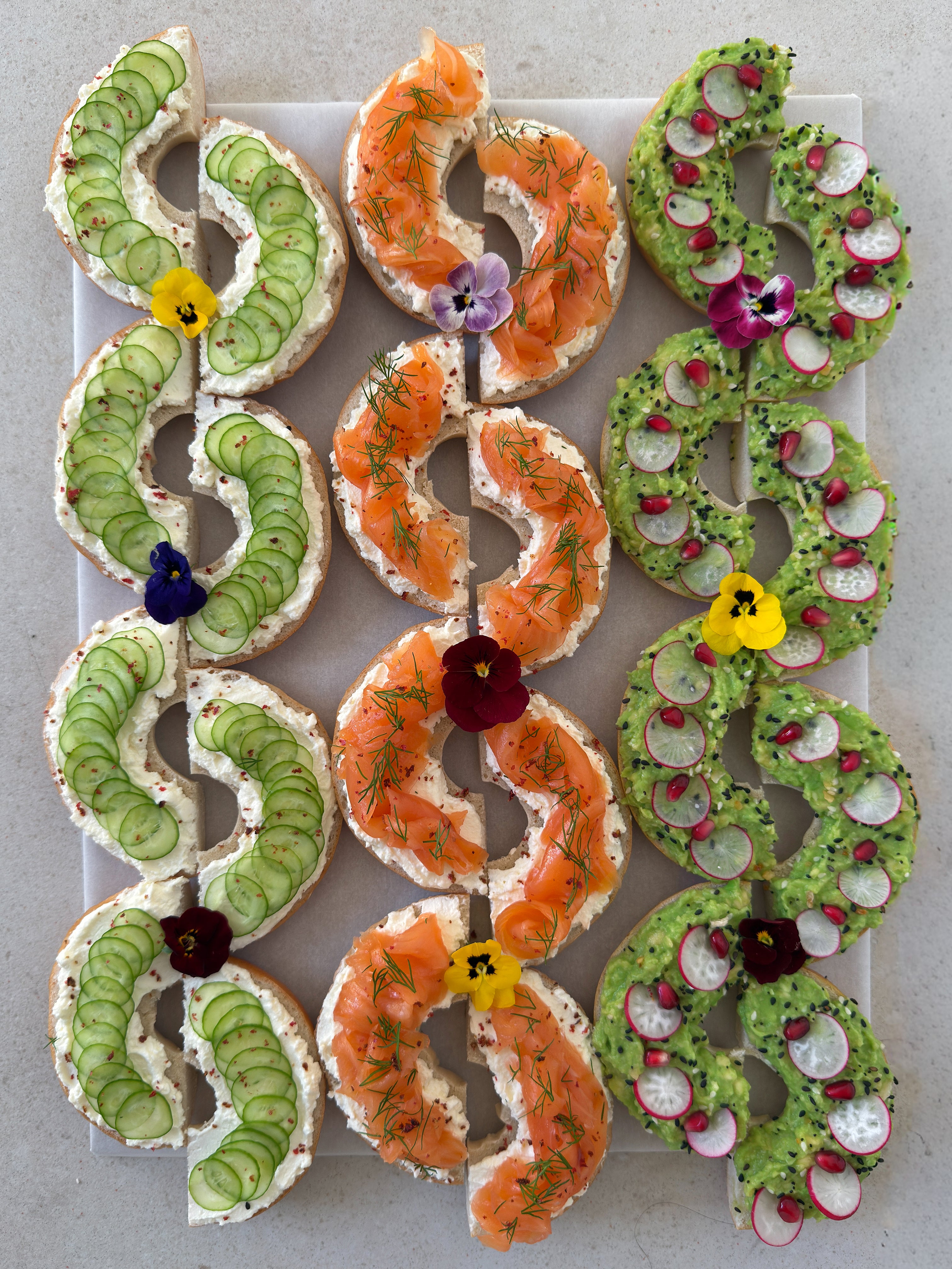 Gourmet Bagel Selection