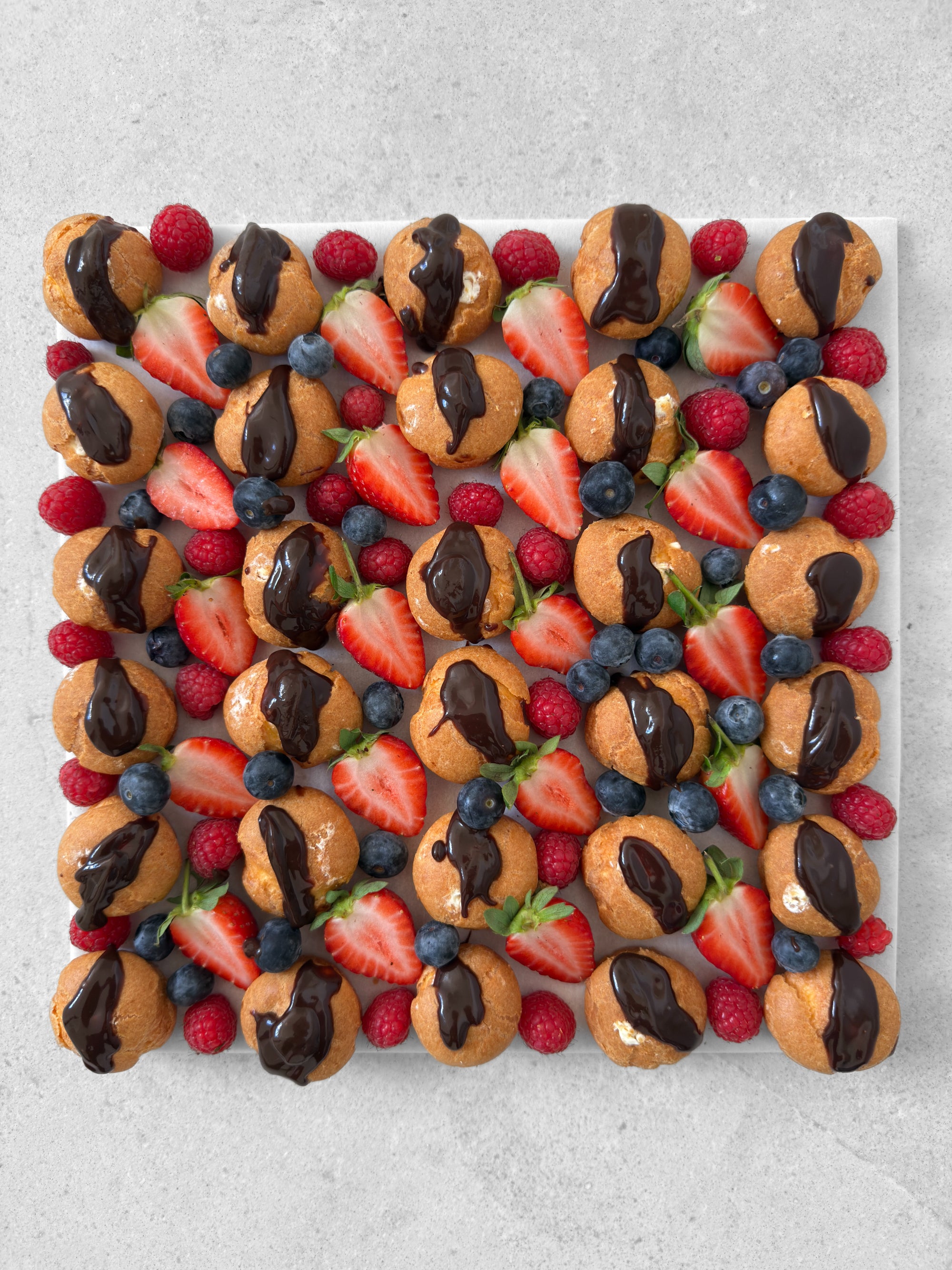Belgian Chocolate Gluten-Free Profiteroles Collection