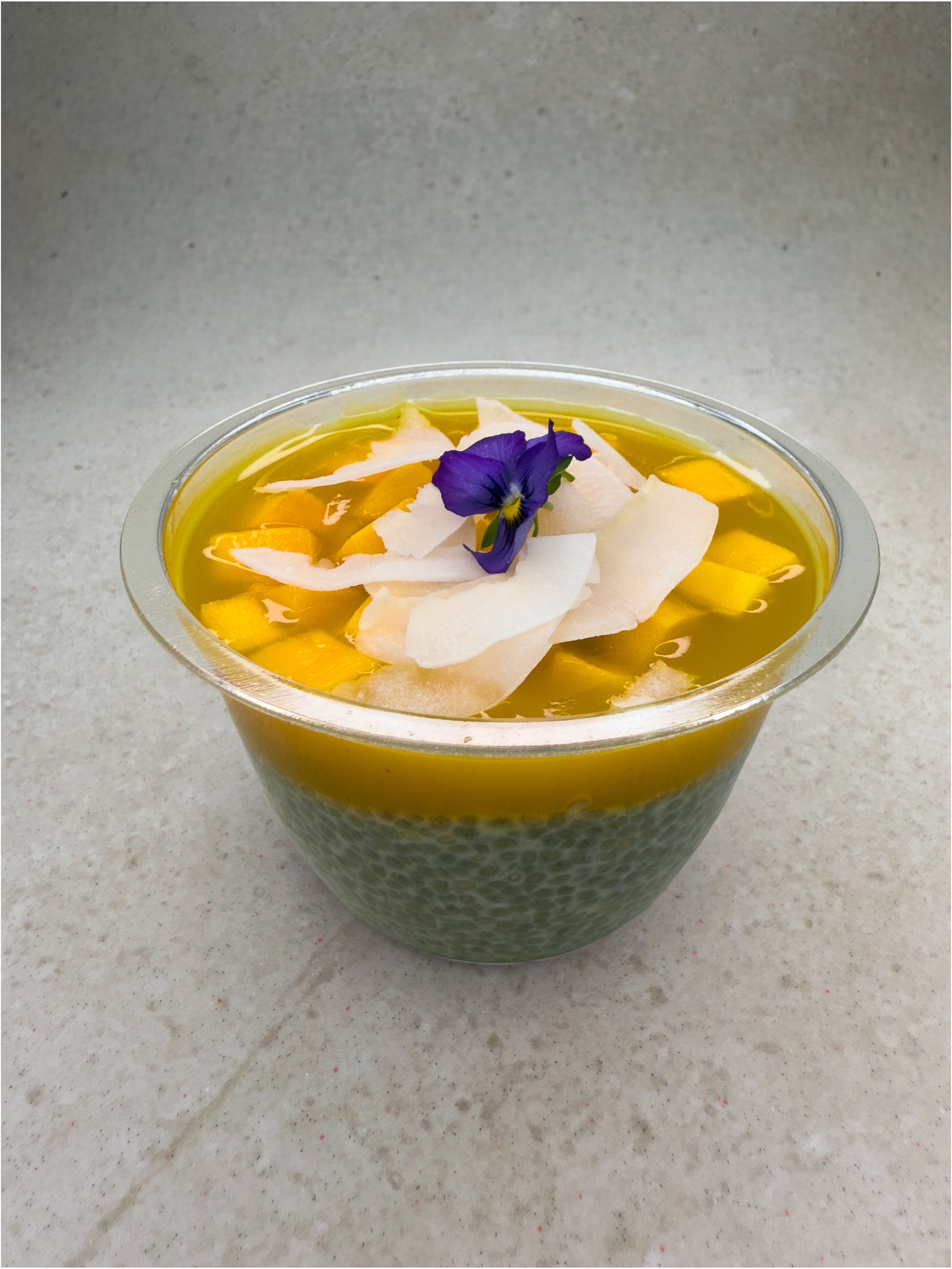 Mango & Coconut Chia Seed Pot - 12 Pots