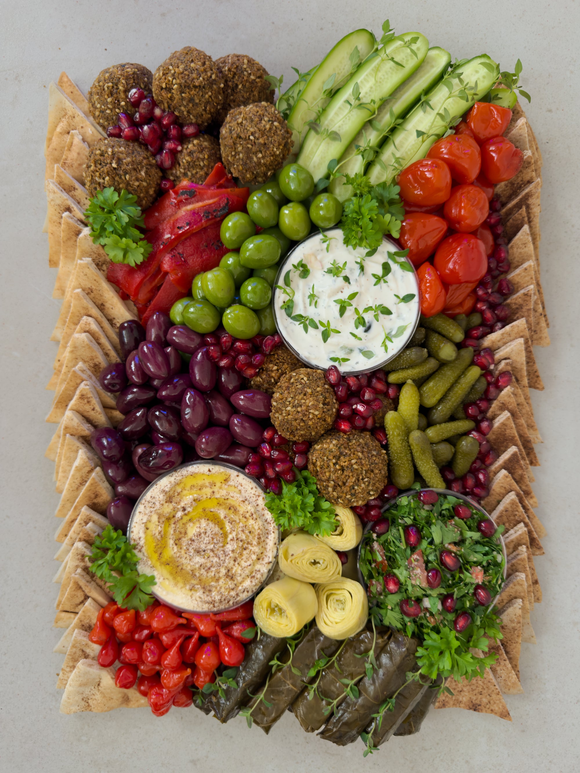 Mediterranean Mezze Platter