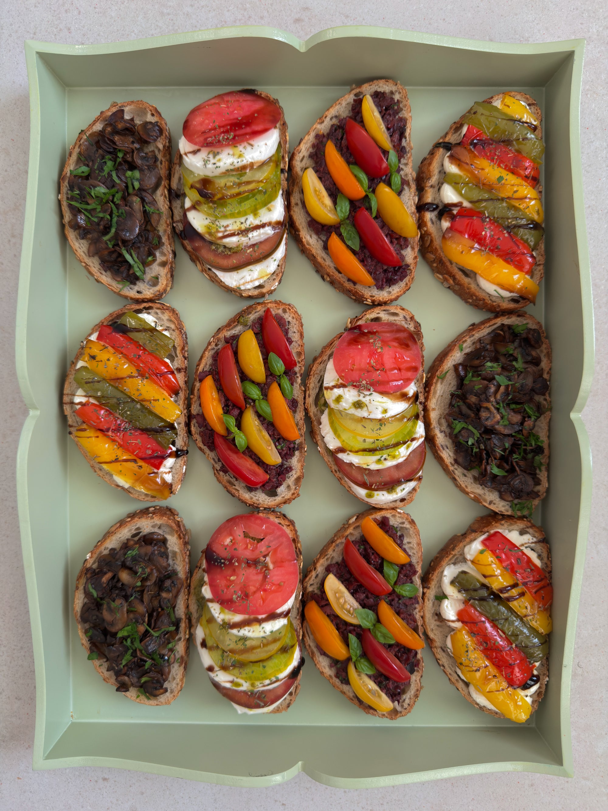 Savoury Bruschetta Selection